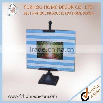 2017 New Style Antique Metal Wood Adjustable Photo Frame for Wholesale photo-6