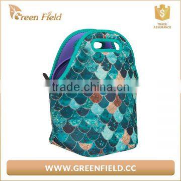 Neoprene Lunch Bag - Tote Keeps Drinks Ice Cold, Food Hot - For Picnics, School and Work photo-3