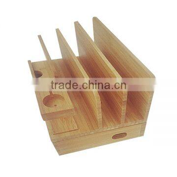 OEM Mobile Phone Stand,multi-function Bamboo Bracket Wholesale photo-3