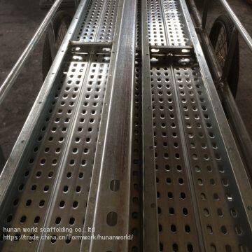 Galvanized Metal Scaffold Plank for World Scaffolding Construction Building photo-4