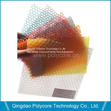 Waterproof Light Weight Stiffness Strength Color PC Honeycomb Core photo-5