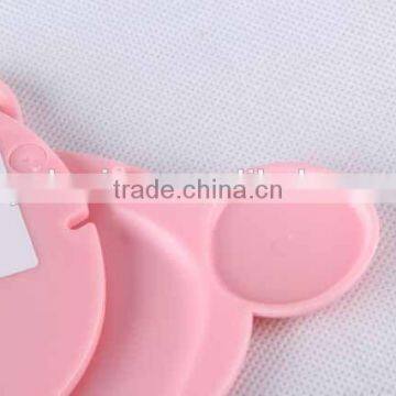 Cartoon Bear Shaped Printed Plastic Sliding Cover Mirror photo-6