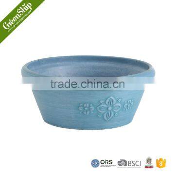 Garden Decorative Round Not Coated Finishing Flower Pot photo-3