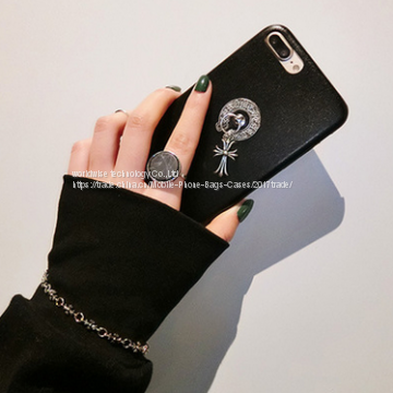 Imitation PU Leather Cell Phone Cover Case Mobile Phone Cases for IPhone7/7Plus/6/6s/6plus/6splus Soft Tpu Housing Shell photo-2