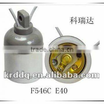 E40 porcelain types of lamp socket sizes