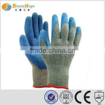 Latex coated knit glove for workers