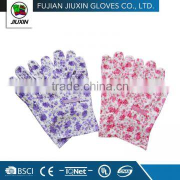 JX68C314 Made In China Multipurpose Hand Flower Cotton Gloves Garden