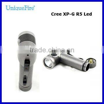 V4 uniquefire 160-360 lumens AA dry battery promotional gun led flashlight multifunction middle cap switch cree led flashlight