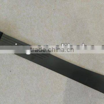 machete with double color plastic handle