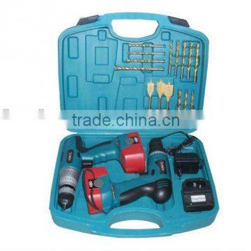 18pcs twin drill set cordless drill set 18v
