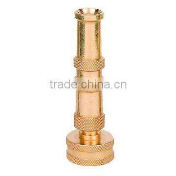 3.5"adjustable solid brass nozzle(spray nozzle,hose nozzle) FL75113 water leaking test