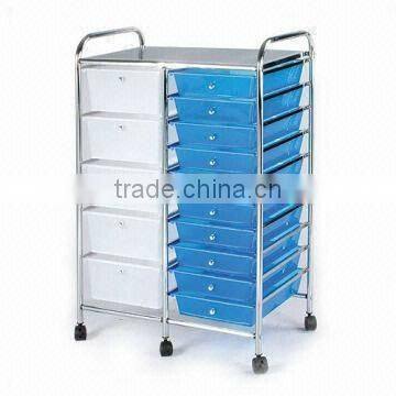 Newest Easy to Removable Plastic Storage Drawer Kitchen Cart photo-4