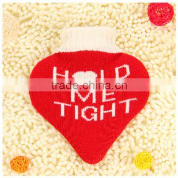 BS Heart Shaped 1000ml Rubber Hot Water Bottle photo-2