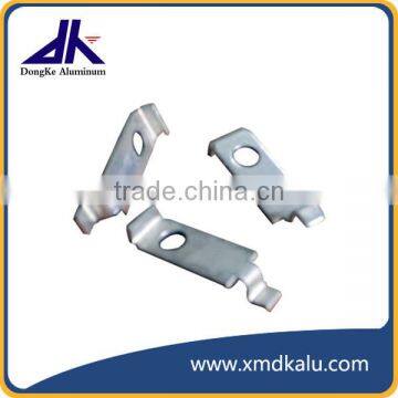 Punched aluminum parts