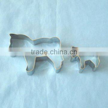 Stainless Steel Dog Shape Cookie Cutter,christmas gift