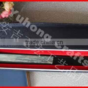 Elegant Chinese Silk Hand Fan Box photo-6