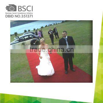 Factory Hot Sale Decorative White Wedding Runner Carpet Mat Exhibition Carpet photo-4