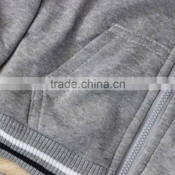 2016 Latest Design Sweatshirt Knitted Fleece Set Boy Hoodies photo-4