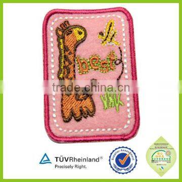 Cheap Custom Baby Embroidered Any Design 3d Flock Patches photo-4