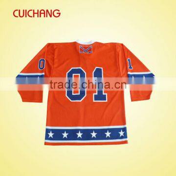 polyester ice hockey jerseys