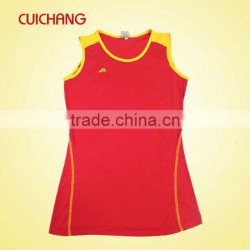 dry fit fbric running top, breathable running top