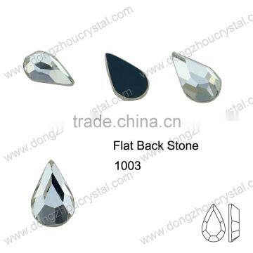 Light Rose Colored Glass Flat Back Crystal Stones for Garment Accessories photo-5