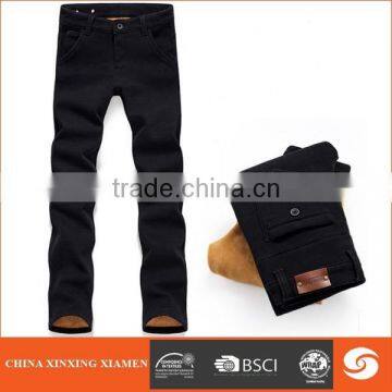 Hight Quality Polar Fleece Men Jeans photo-2