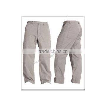 latest fashion slim fit chinos jeans pants taupe pants design for mens WM-025