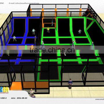 Professional Manufacturer of Trampoline Park