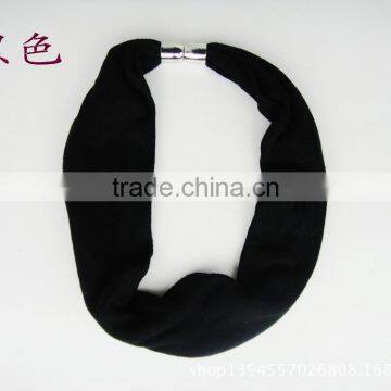 Cheap Custom Polyester Short Scarves Floral Print Colloer Scarves Jewelry Factory Directly Sales Infinity Scarves Manufacturer photo-6
