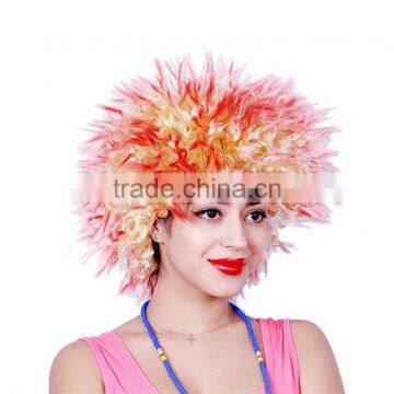 Halloween Costume Clown Wig Afro Kinky Hair Lady's Hair Full Wigs Party Cosplay Halloween Wig photo-5