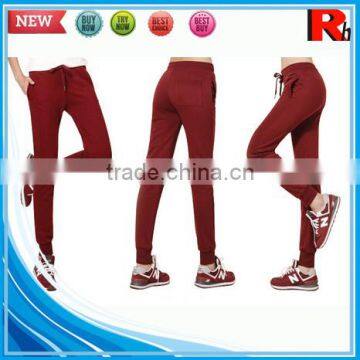 China 100% Cotton Cheap Cool Wholesale Ropa Mujer Slim Fit Sweatpants Ladies Fashion Trousers Design photo-2