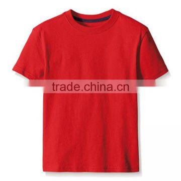 100 Cotton Bulk T-shirt Children Pima Cotton Cheap Extended t Shirt Wholesale photo-4