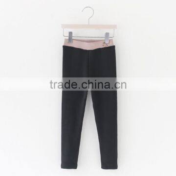 S15234A Wholesale Fashion Designer Kids Child Clothes Winter Warm Fleece Leggings For Kids photo-3