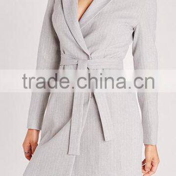 Runwaylover EY2186D New Design 2017 Ladies Blazer Style Casual Dress photo-3