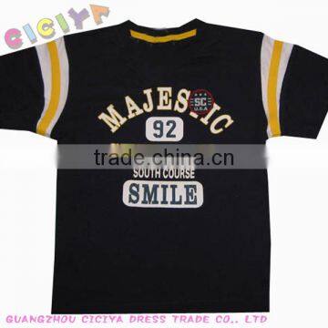 New Organic Design Summer Customized Boys Printing Cotton Tshirt