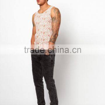 Floral Print Vest photo-4