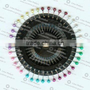 Wheel Assorted Colored Decorative Pearl Head Corsage Pins003