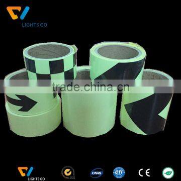 EN471 Glow in the Dark Self Adhesive Fluorescent Cloth Reflective Tape photo-2