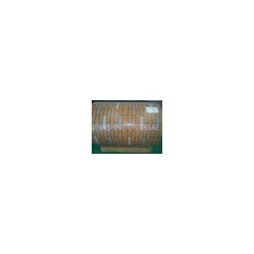 0.3mm PVDF Paint Brick Color PPGI Steel Coil Sheet For Construction 1250mm Width