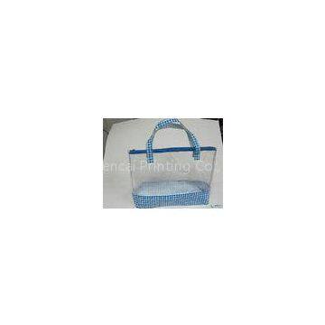 Durable Biodegradable Plastic Bags , transparent PP Side Gusset Bag