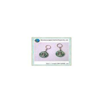 Customized soft PVC keychain as gift and decoration make the keys together