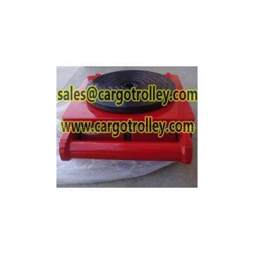 Machinery moving skates applications and price list