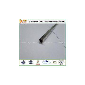 China ss 201 hairline welding stainless steel square capillary tube distributors