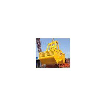 Deck Crane Bulk Cargo Electro Hydraulic Grabs / Grapple with Motor Hydraulic Drive