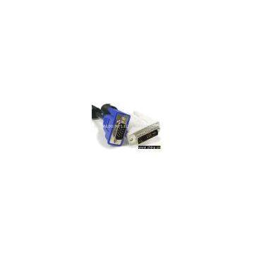 DVI to VGA/SVGA/HD15 Pin LCD Monitor Video Cable