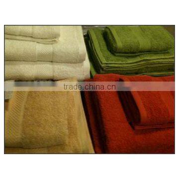 Solid Dyed Bath Towels