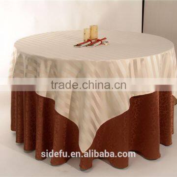 Customized Hotel Round Cheap Dining Table Cloth photo-2