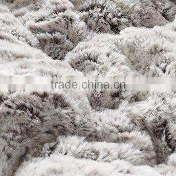 High Quality Blanket Factory China Solid Color PV Plush Faux Fur Throw/mexican Blanket photo-6