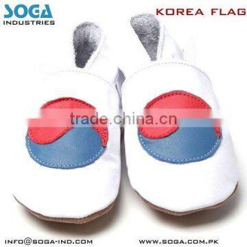 korea country flag fashion baby shoes .